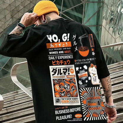 Men's Cotton Gym Basketball T-Shirt - Vintage Y2K Style