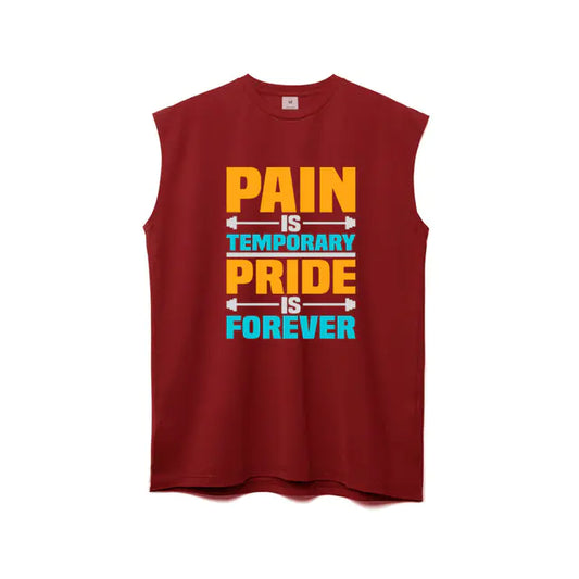 Men's Casual Polyester Vest for Gym & Street Activities
